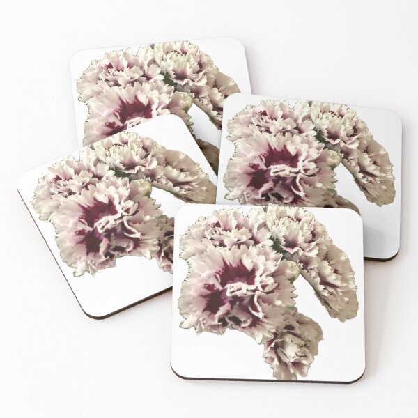 Item preview, Luxe Ruffled Dianthus (Carnation) Graphic Art designed and sold by BalkanBloom.