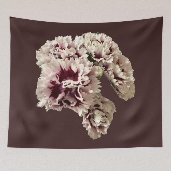Item preview, Luxe Ruffled Dianthus (Carnation) Graphic Art designed and sold by BalkanBloom.