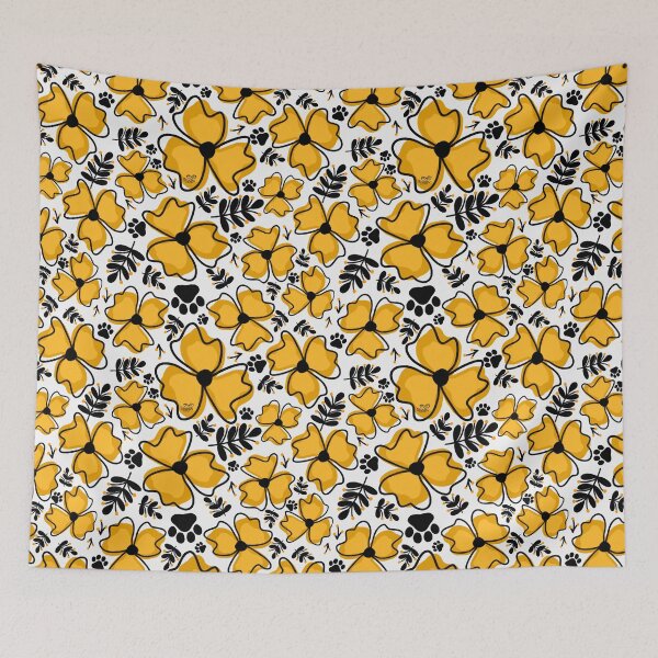 Item preview, Paw Prints in Wildflower Meadow  designed and sold by studioaudrea.