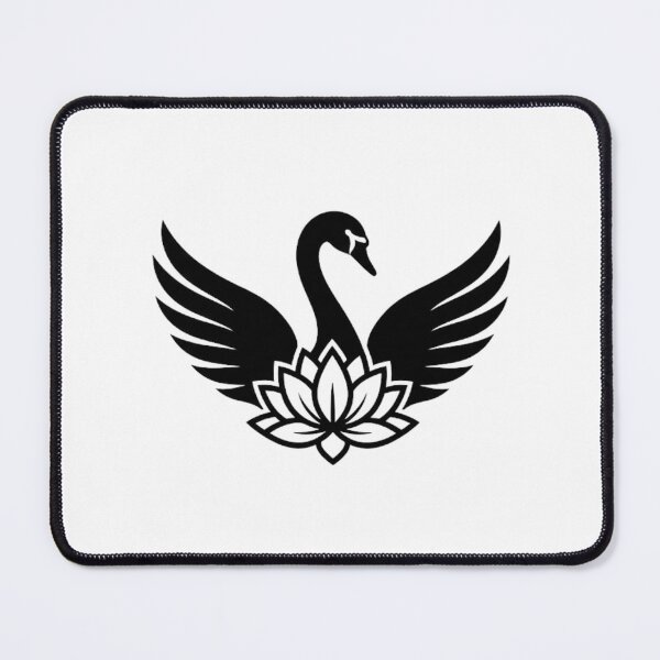 Item preview, Elegant Swan Lotus Design designed and sold by GiggleInkTees.