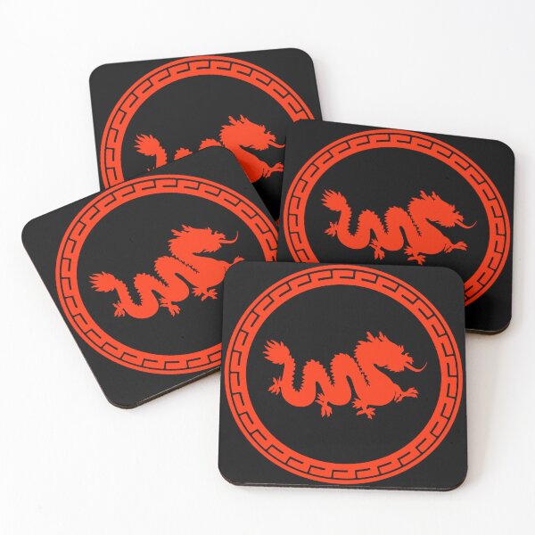 Item preview, Red Dragon and Emblem  designed and sold by AmbientArtCo.