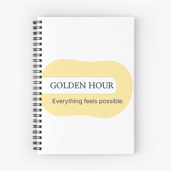 Item preview, Golden hour warm yellow color swatch sticker designed and sold by Soul Path Studio.