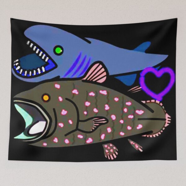 Item preview, deep sea fish designed and sold by anhihanart.