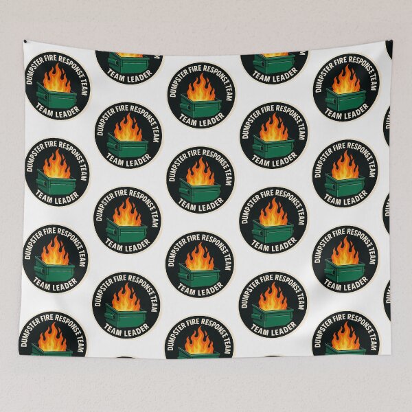 Item preview, Dumpster Fire Response Team designed and sold by xjahwjgihi.
