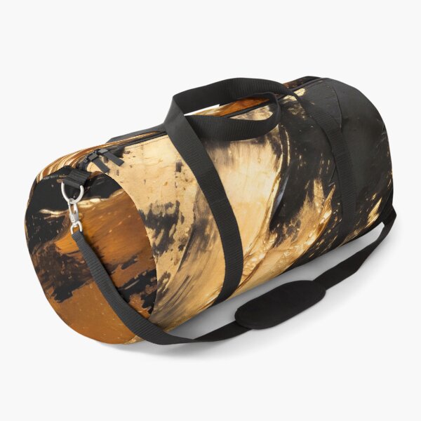Item preview, Golden swirl on black background designed and sold by paulrommer.