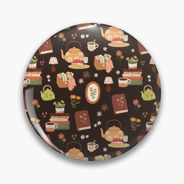 Item preview, Cozy Tea Time Reading Cottagecore Illustration designed and sold by Chromaovo.