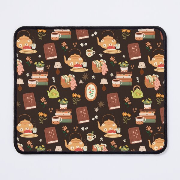 Item preview, Cozy Tea Time Reading Cottagecore Illustration designed and sold by Chromaovo.