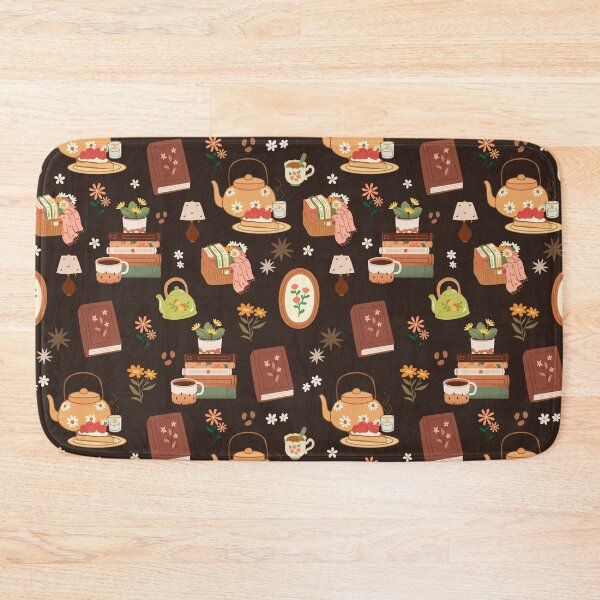 Item preview, Cozy Tea Time Reading Cottagecore Illustration designed and sold by Chromaovo.