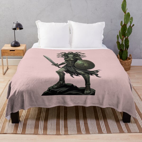 Item preview, Medusa Gorgon Warrior with Sword and Shield designed and sold by Utopian-Magic.