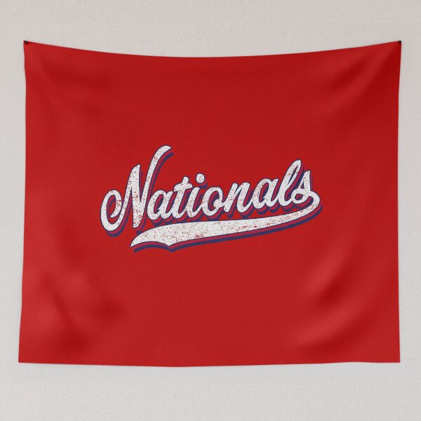 Item preview, Vintage Nationals Script Retro Classic Sports Fan Team Spirit designed and sold by RockTheFeal.