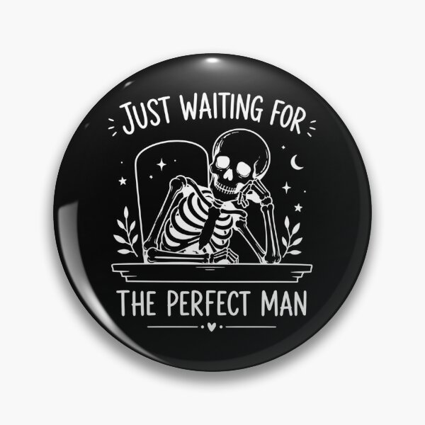 Item preview, Just Waiting For The Perfect Man Funny Valentine's Day T-Shirt for Single Women, Sarcastic Valentine, Funny Single, Single Life, Single Valentine  designed and sold by Quiajia.