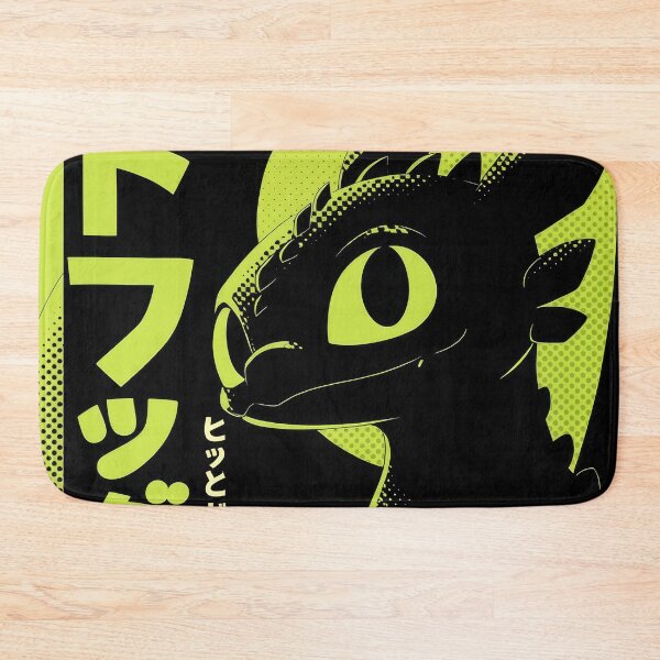 Item preview, Toothless Neon Lime  designed and sold by AnimeArsenalPrints.