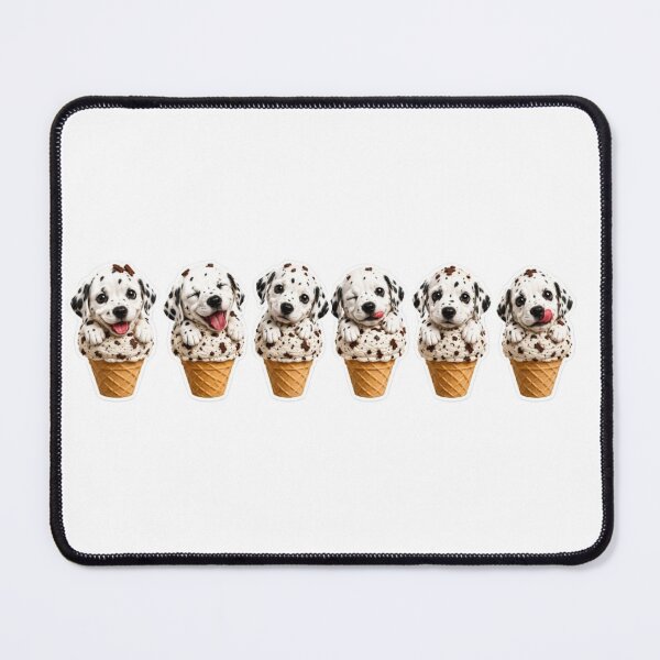 Item preview, Dalmatian Ice Cream Puppies designed and sold by Snurly.