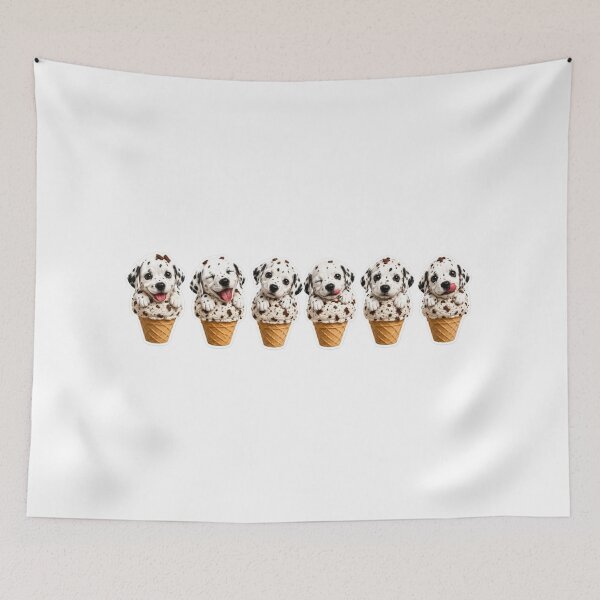 Item preview, Dalmatian Ice Cream Puppies designed and sold by Snurly.