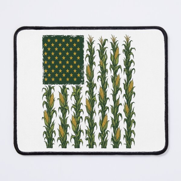 Item preview, American Flag Corn Field Farmer Patriotic on Back Farm Flag designed and sold by clothesy7.