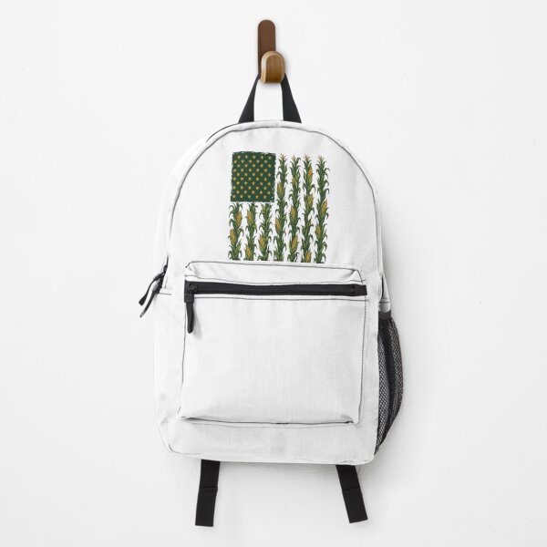 Item preview, American Flag Corn Field Farmer Patriotic on Back Farm Flag designed and sold by clothesy7.
