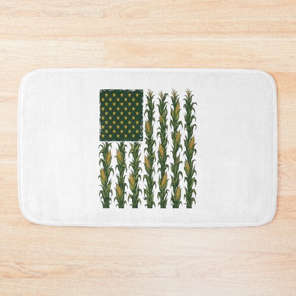 Item preview, American Flag Corn Field Farmer Patriotic on Back Farm Flag designed and sold by clothesy7.