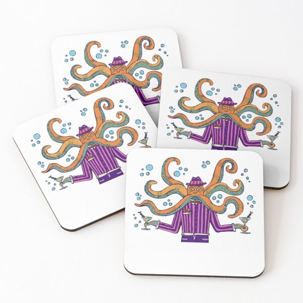 Item preview, Dapper Octopus Mobster designed and sold by chanarogersaa.