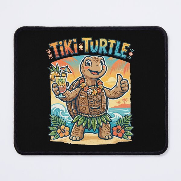Item preview, Tiki Turtle designed and sold by Finding Source Designs.