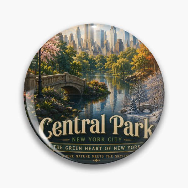Item preview, Central Park New York City Travel Poster designed and sold by Dikshant Goyal.
