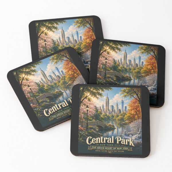 Item preview, Central Park New York City Travel Poster designed and sold by Dikshant Goyal.