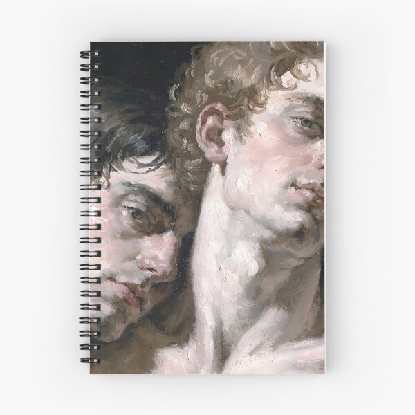 Item preview, Devotion - Neo-Classical Oil Painting of Two Men designed and sold by gayishdesign.