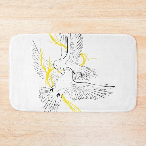 Item preview, Copy of Copy of Love Birds – Romantic Doves Line Art Illustration designed and sold by Evv_u.