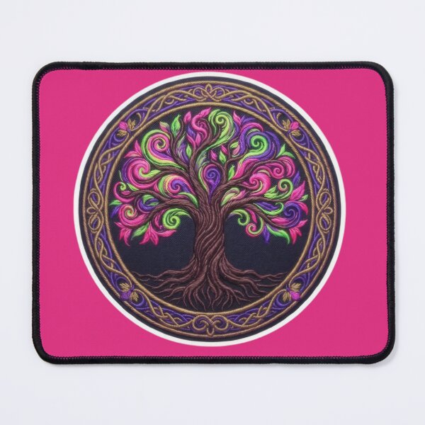 Item preview, Celtic Tree Of Life Vibrant Patch Ar designed and sold by Azurart2.
