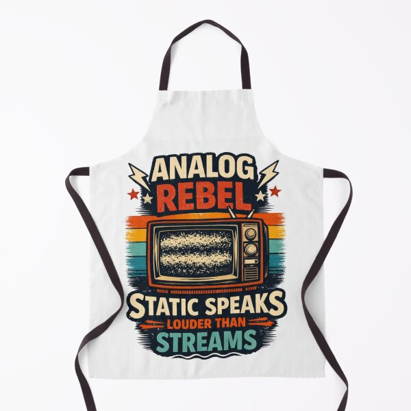 Item preview, ANALOG REBEL – STATIC SPEAKS LOUDER THAN STREAMS. designed and sold by Selfique Bloom.