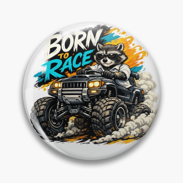Artikelvorschau, Raccoon Racer – Born to Race entworfen und verkauft von ANNART1602.