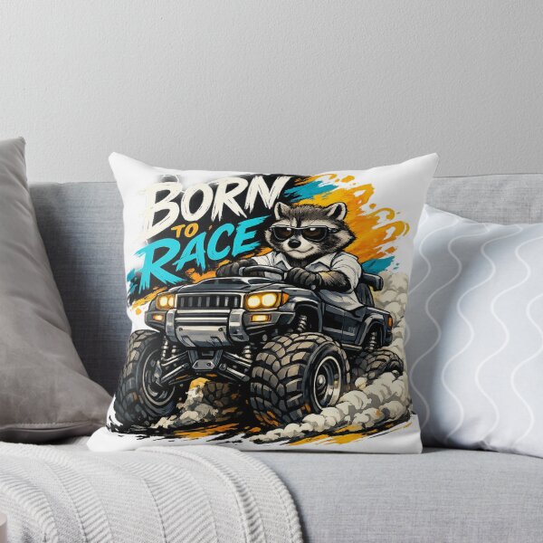 Artikelvorschau, Raccoon Racer – Born to Race entworfen und verkauft von ANNART1602.