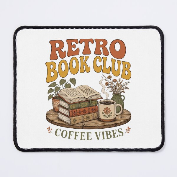 Item preview, Retro Book Club Coffee Vibes Vintage Reader designed and sold by Coffread.