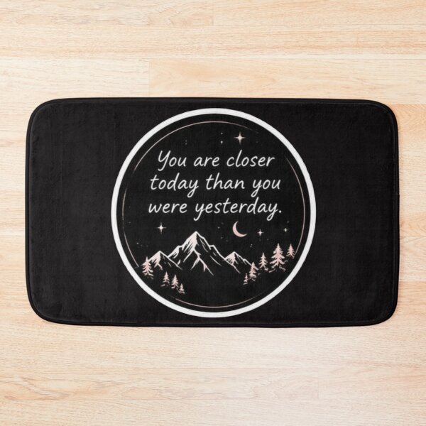 Item preview, You Are Closer Today Than You Were Yesterday Inspirational Sticker designed and sold by Scro-Ciob-Shop.
