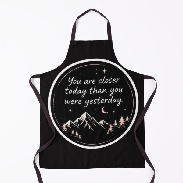 Item preview, You Are Closer Today Than You Were Yesterday Inspirational Sticker designed and sold by Scro-Ciob-Shop.