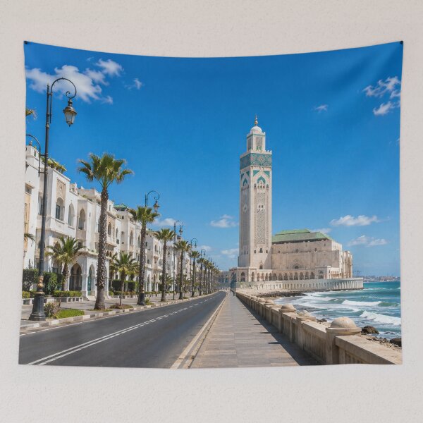 Item preview, Casablanca Morocco Coastal Boulevard designed and sold by MKDSN.