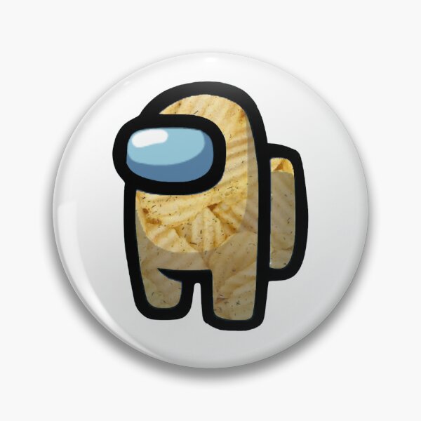 Item preview, among us crewmate - seasoned potato chip pattern designed and sold by noob publishing.