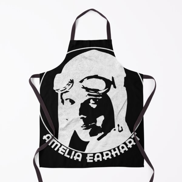 Item preview, Amelia Earhart 20Th Century Icon White Print designed and sold by FLUFFandBEYOND.