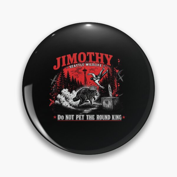 Item preview, Jimothy King Do Not Pet The Round Vintage designed and sold by destroyplanet.