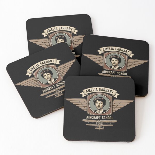 Item preview, Amelia Earhart Aircraft School Biplane Emblem designed and sold by Reljadesign.