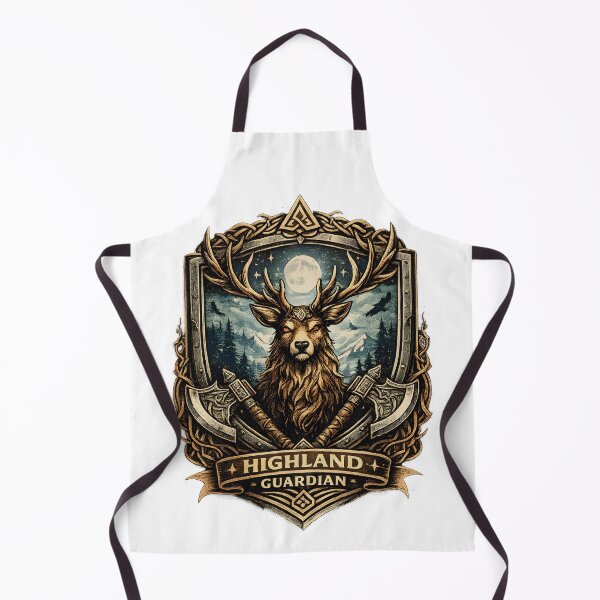 Item preview, Highland Guardian Majestic Stag Celtic Emblem designed and sold by CreativeMindsetLab.