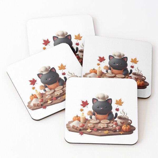 Item preview, Cute Black Cat Paker | Cozy Halloween Coding Sticker designed and sold by FatmaAhmed90.