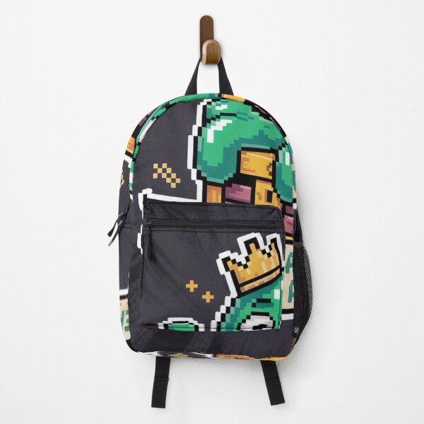 Item preview, I'm Not a Monster I'm a Vibe - Slime King Pixel Art designed and sold by Arobinoz.