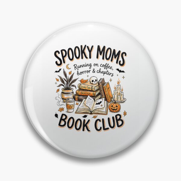 Artikelvorschau, Spooky Moms Buchclub entworfen und verkauft von Rahamkshop.