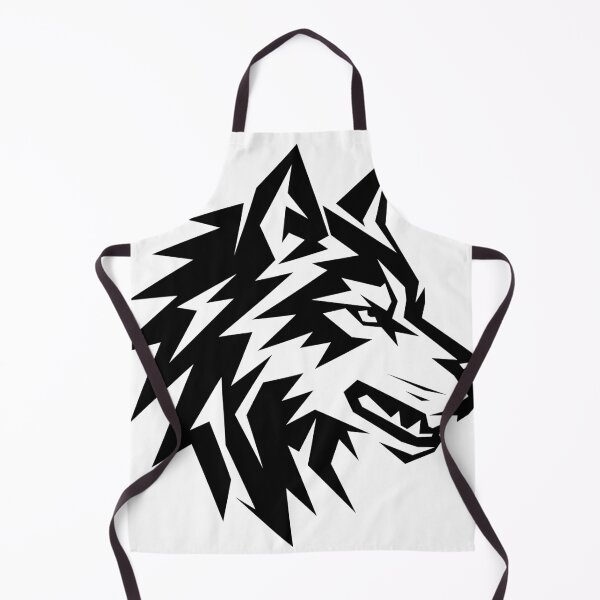 Item preview, Angular Geometric Wolf Head designed and sold by matybrak.