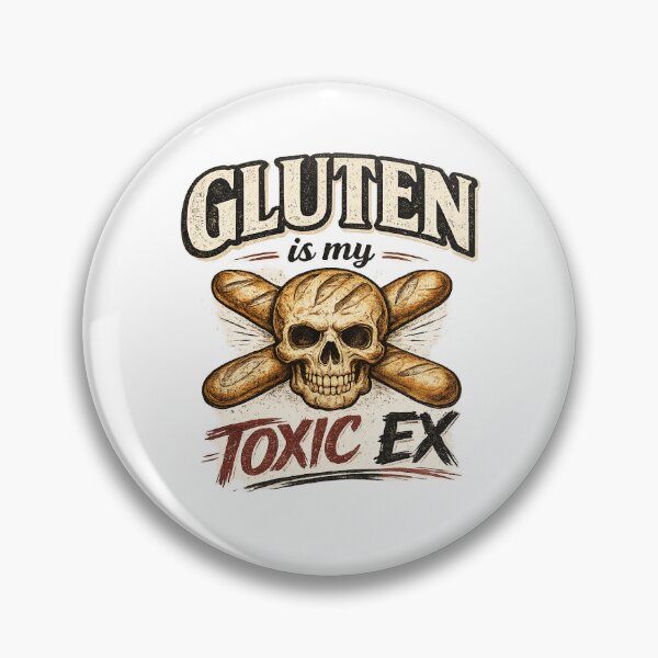 Item preview, Gluten is my toxic ex  designed and sold by Creations by Dean.