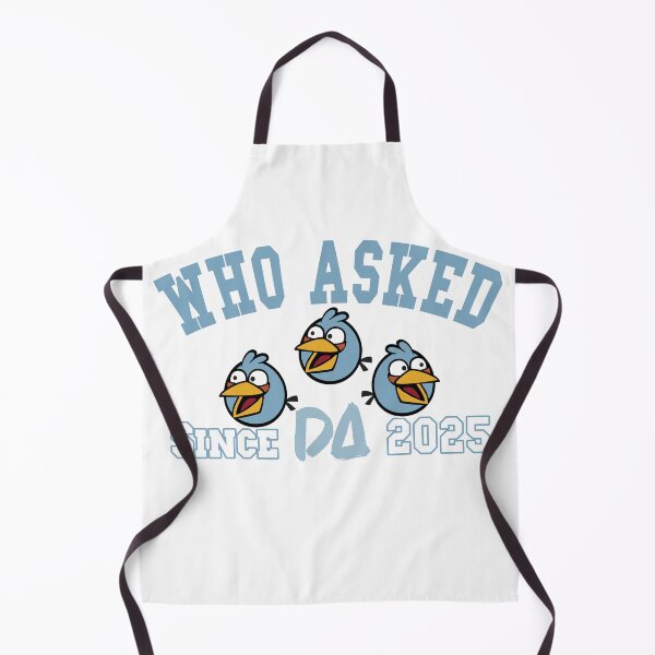 Item preview, Who Asked Vintage Varsity Mascot Funny Blue Birds Internet Meme Athletic College Streetwear Graphic designed and sold by DesignArtist.ia.