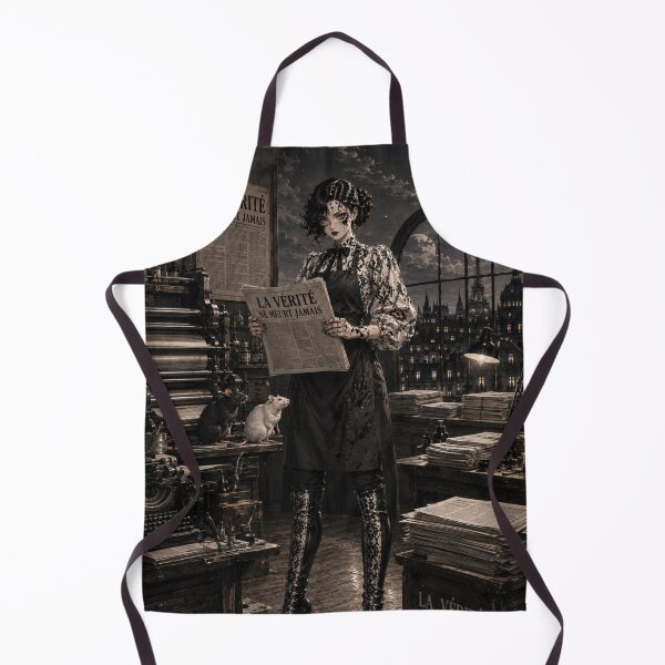 Item preview, Vivianne – Superheroine of Truth | Mysterious Illustration designed and sold by Chamalion.