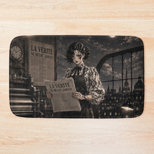 Item preview, Vivianne – Superheroine of Truth | Mysterious Illustration designed and sold by Chamalion.