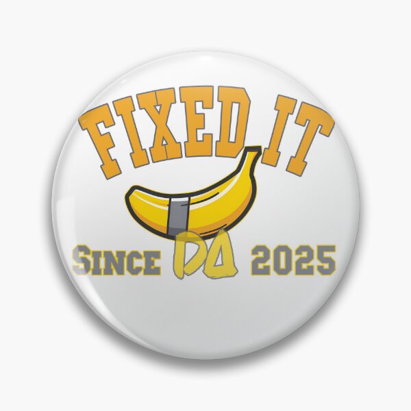 Item preview, Fixed It Funny Banana Duct Tape Vintage Varsity Mascot Athletic College Humor Streetwear Graphic designed and sold by DesignArtist.ia.