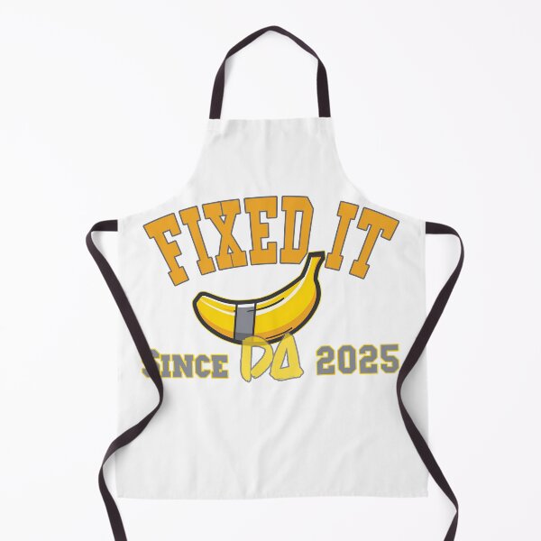 Item preview, Fixed It Funny Banana Duct Tape Vintage Varsity Mascot Athletic College Humor Streetwear Graphic designed and sold by DesignArtist.ia.